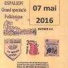 Affiche du spectacle à Espalion