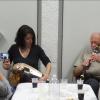 Le repas se termine en musique